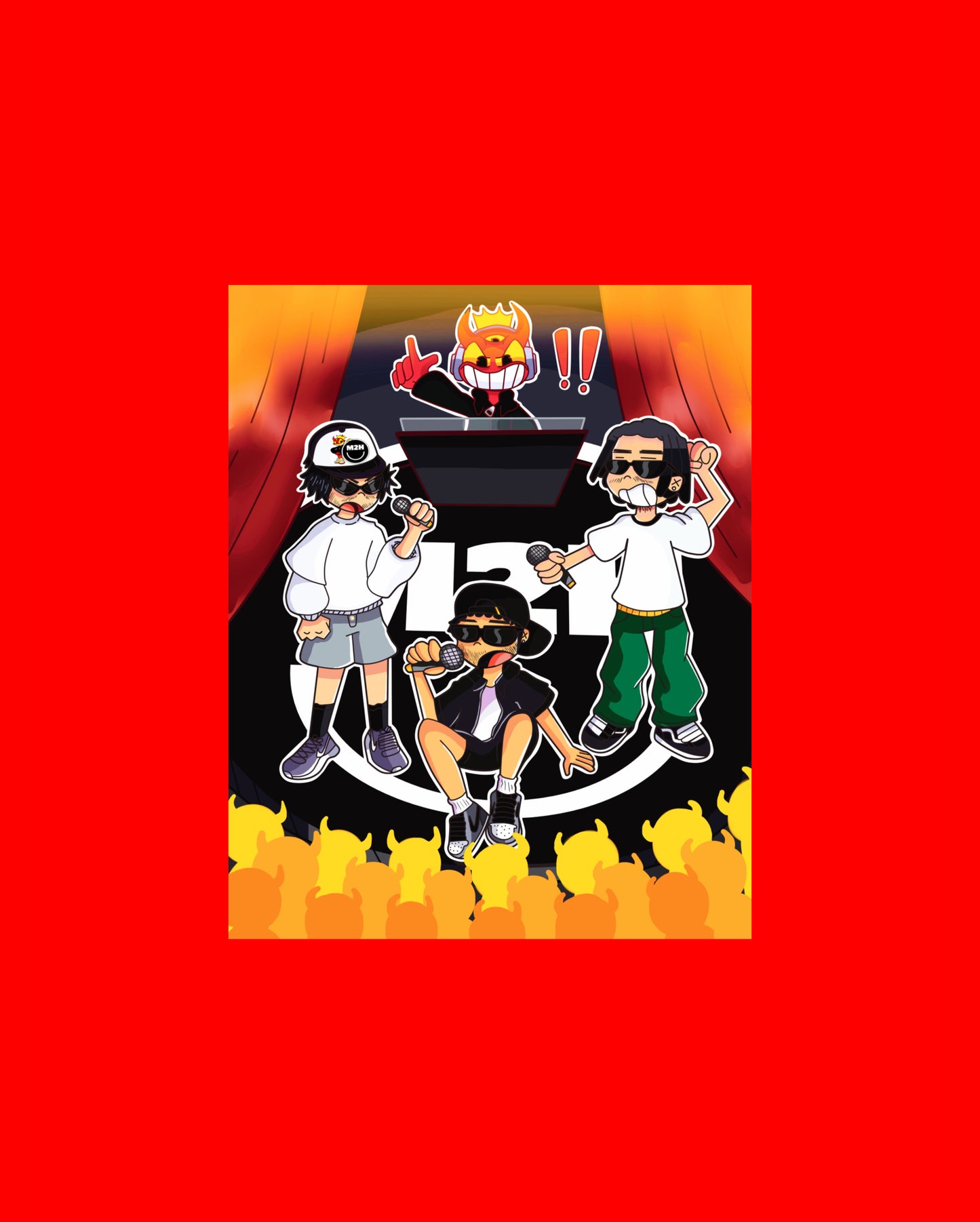 Póster Egoista x M2H