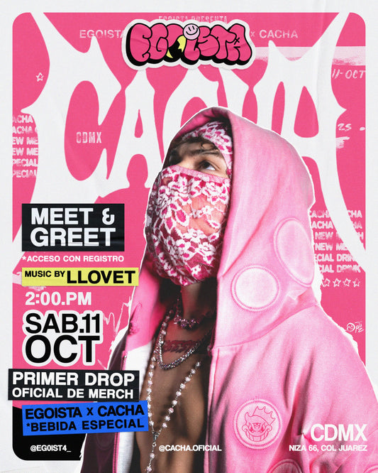 Cacha Meet & Greet (Acceso GRATIS Con Registro)