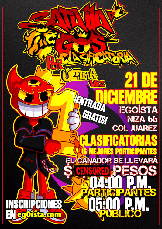 Batalla De Egos (Ultima Clasificatoria)