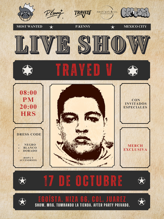 WANTED TRAYED V