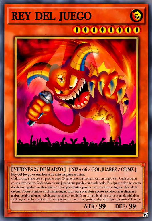 REY DEL JUEGO (MARZO)